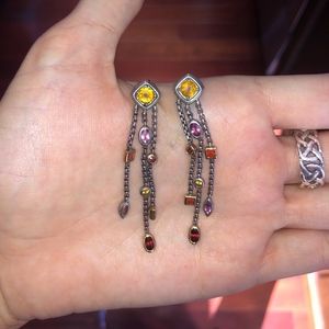 David Yurman Gemstone Drop Earrings